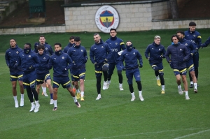 Fenerbahçe'de neşeli antrenman (Galeri)