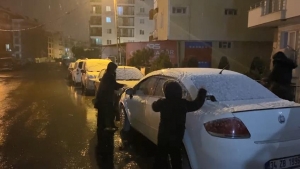 İstanbul'da kar yağışı başladı-1(Galeri)